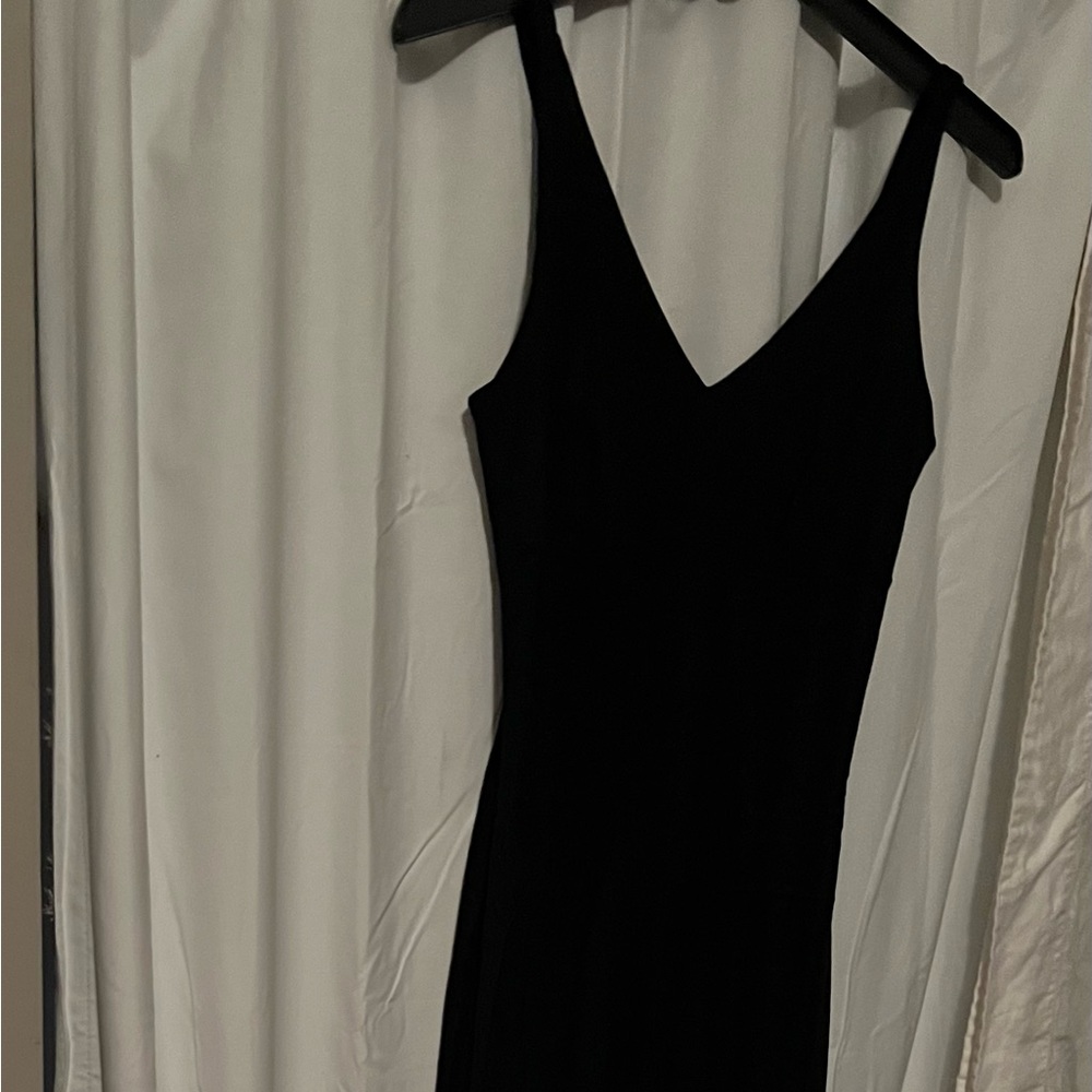 FULL LENGHT stretch princes front dress